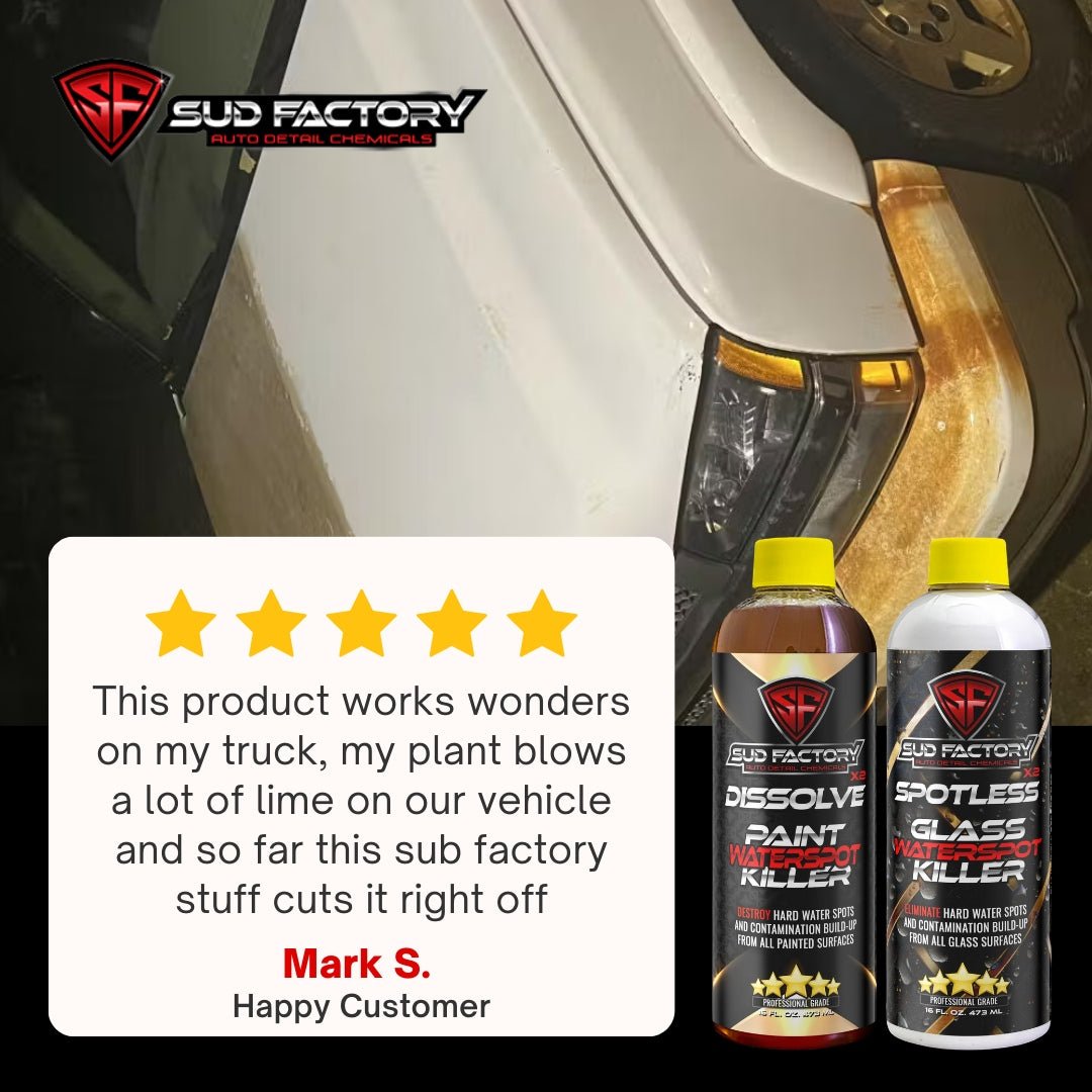 Dissolve X2 Upgraded Water Spot Obliterator for Paint - Sud Factory